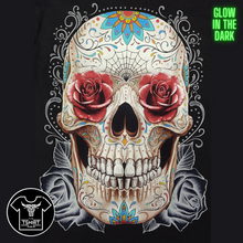 Load image into Gallery viewer, Sugar Skull Short Sleeve T-shirt (TS007)
