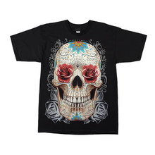 Load image into Gallery viewer, Sugar Skull Short Sleeve T-shirt (TS007)
