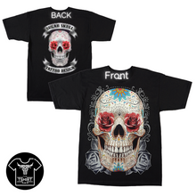 Load image into Gallery viewer, Sugar Skull Short Sleeve T-shirt (TS007)
