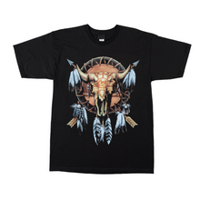 Load image into Gallery viewer, Native American Tribal Skull Short Sleeve T-shirt (TS008)
