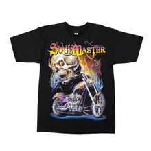 Load image into Gallery viewer, Bike and Skull Soul Master Short sleeve T-shirt  (TS009)
