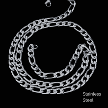 Load image into Gallery viewer, Stainless Steel Chain  -  Thick Curb Chain (SSC004) Figaro Link
