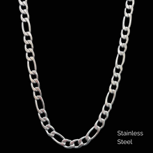 Load image into Gallery viewer, Stainless Steel Chain  -  Thick Curb Chain (SSC004) Figaro Link
